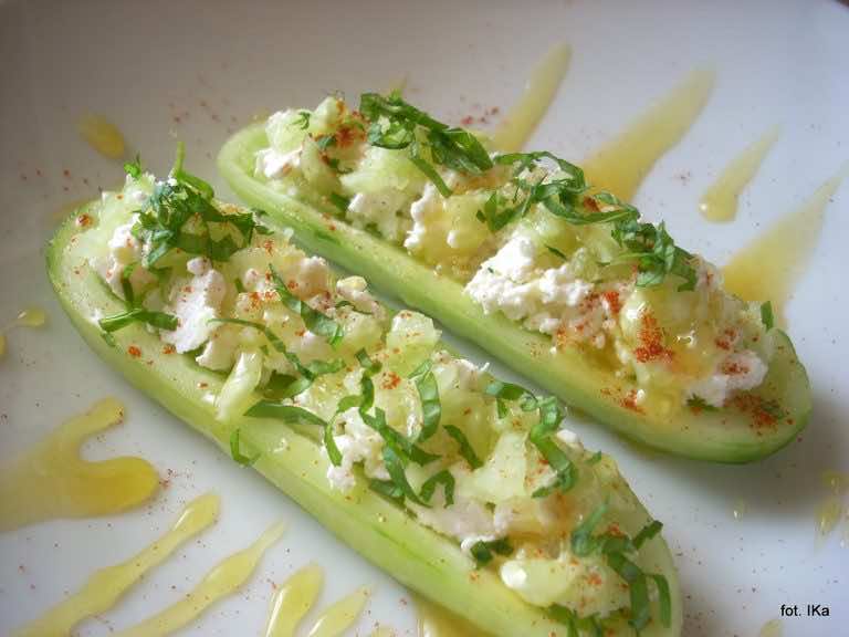 Przekąska z ogórka