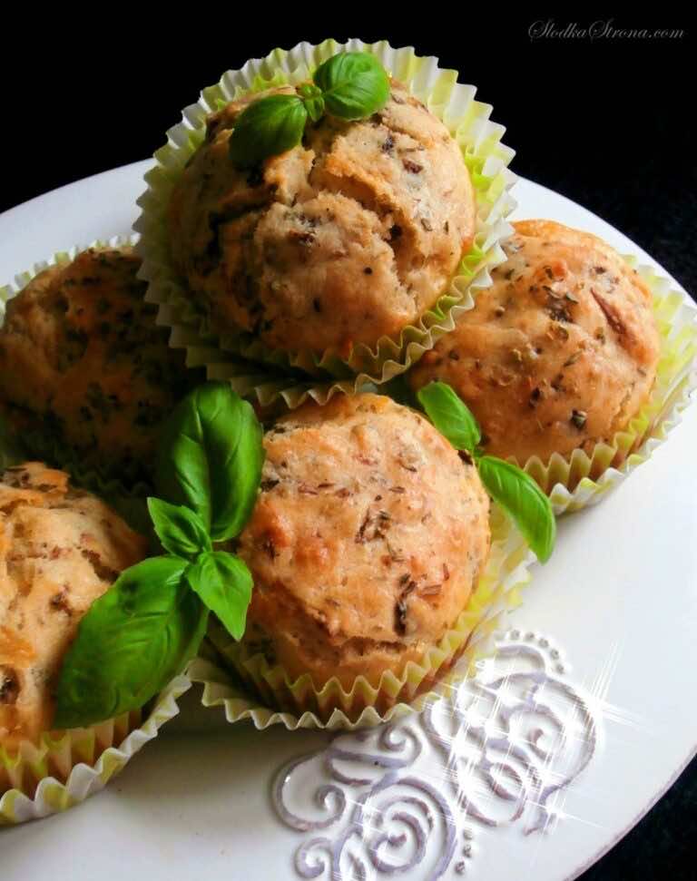 Muffiny z Pieczarkami i Serem