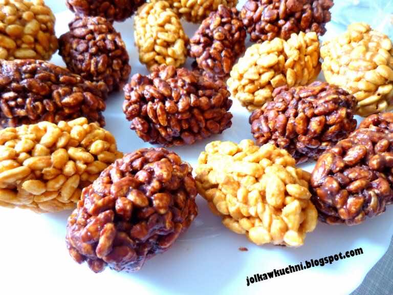 Szyszki z ryżu preparowanego