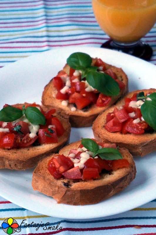 Przepyszna bruschetta na imprezę