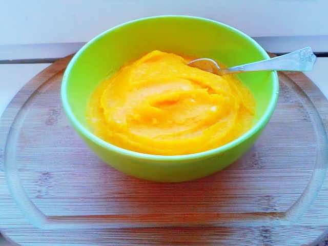 Puree z dyni