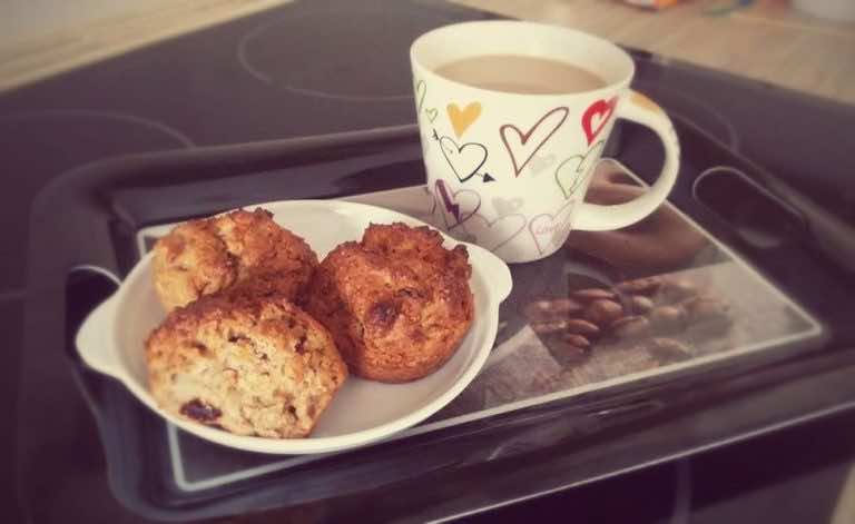 Pełnoziarniste muffinki jabłkowo-cynamonowe