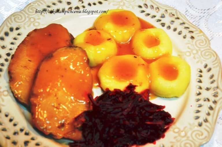 Schab duszony w rękawie