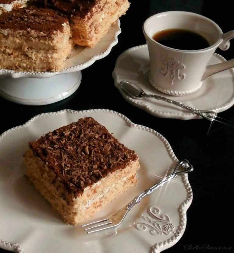 Ciasto Cappuccino bez Pieczenia