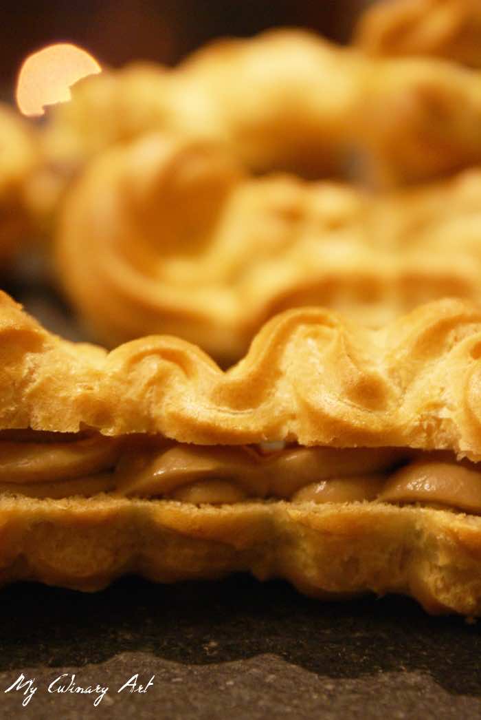 Eklerki z kawowym budyniem