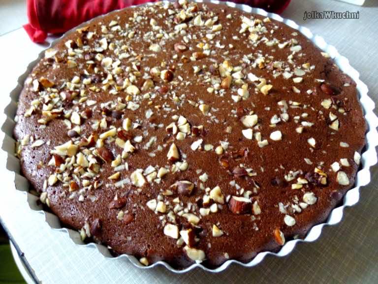 Brownie z orzechami laskowymi