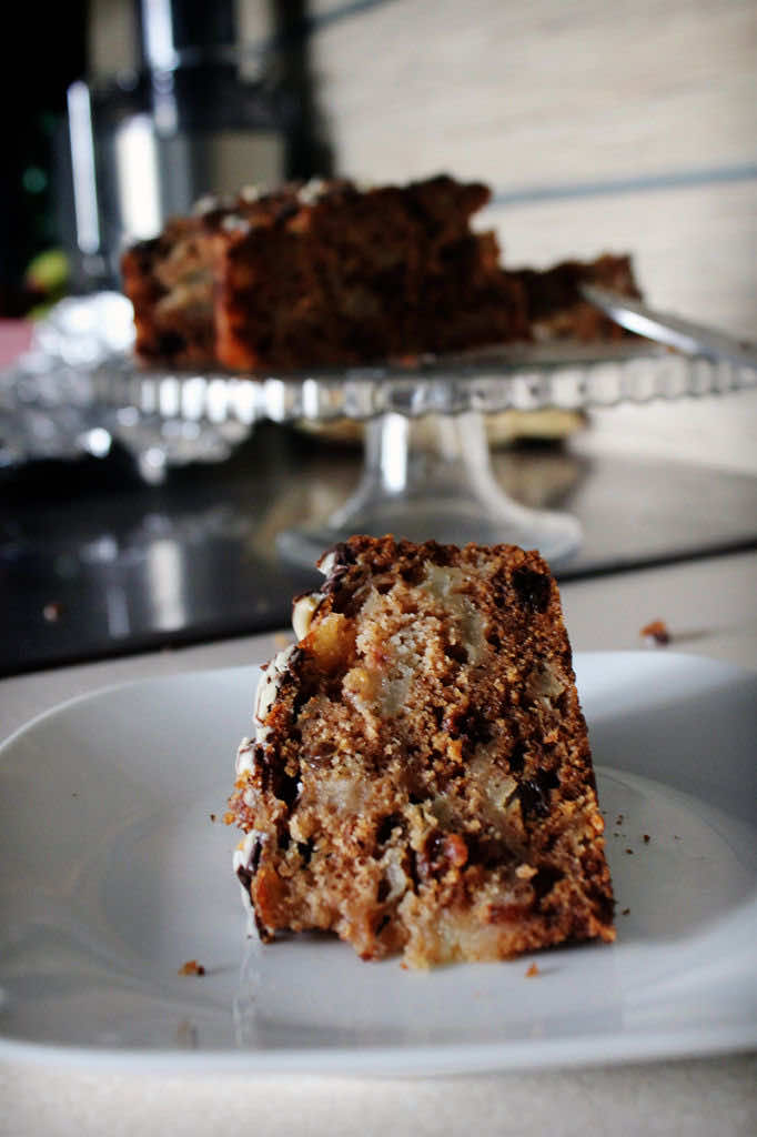 Proste ciasto z gruszkami