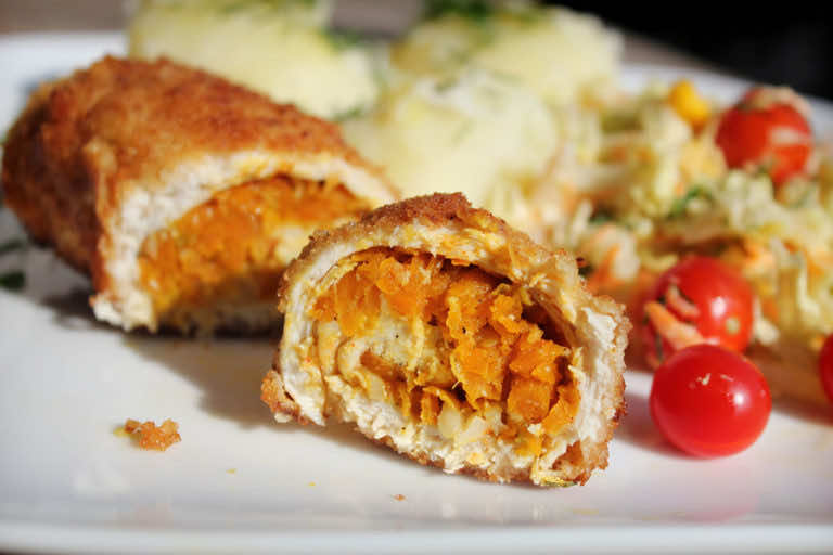 Roladki z marchewką