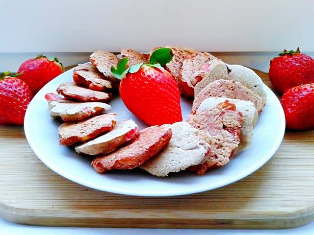 Placuszki z truskawkami