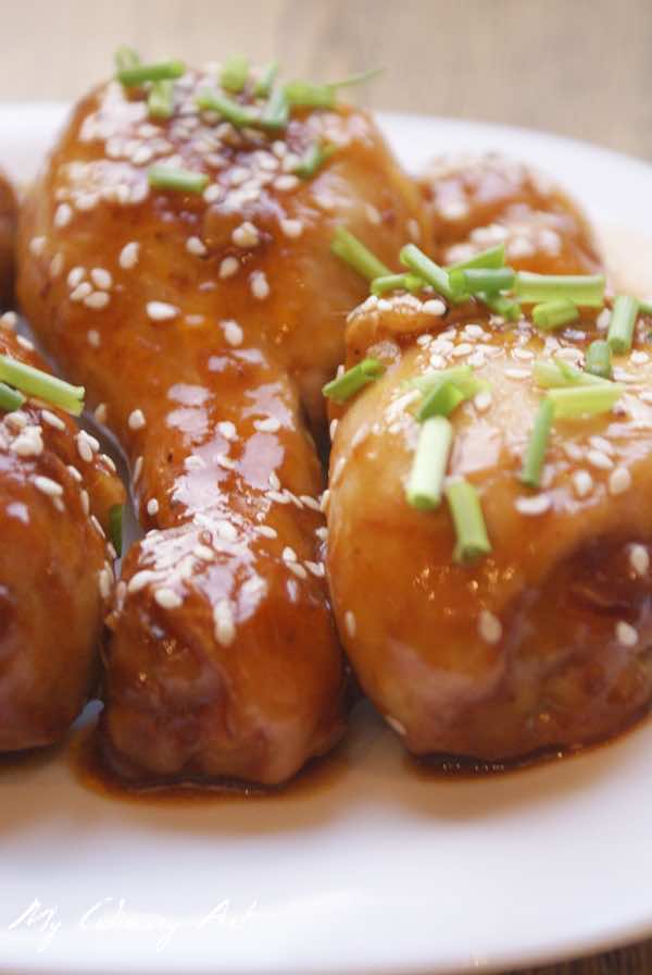 Nóżki kurczaka pieczone w Coca-Coli