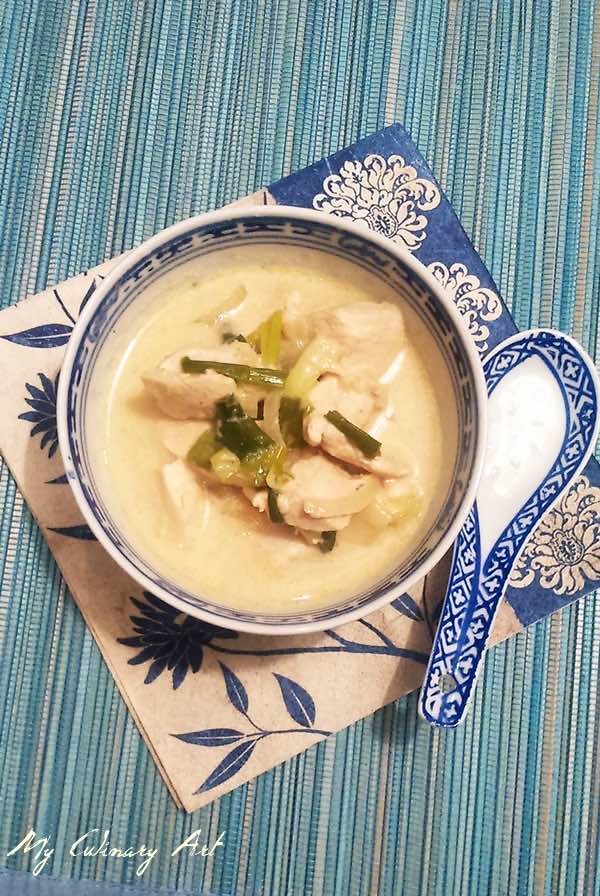 Tajskie zielone curry z kurczakiem