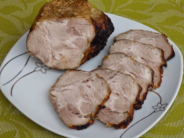 Pieczona karkówka w musztardzie delikatesowej