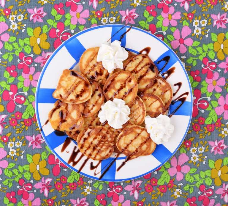 Placuszki naleśnikowe na słodko. Pyszne !