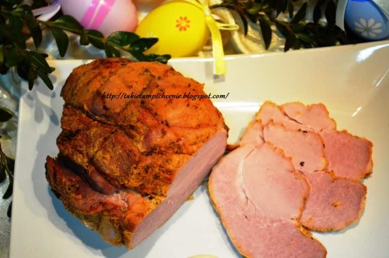 Szynka peklowana chrzanowa – wielkanocna szyneczka