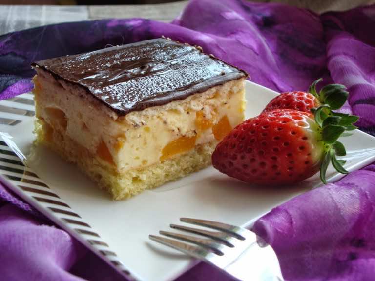 Ciasto z Brzoskwiniami