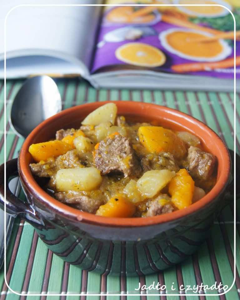 Gulasz z dynią i ziemniakami