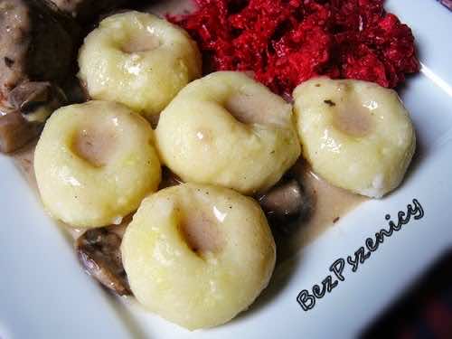 Kluski śląskie (bez jajek, bez glutenu)