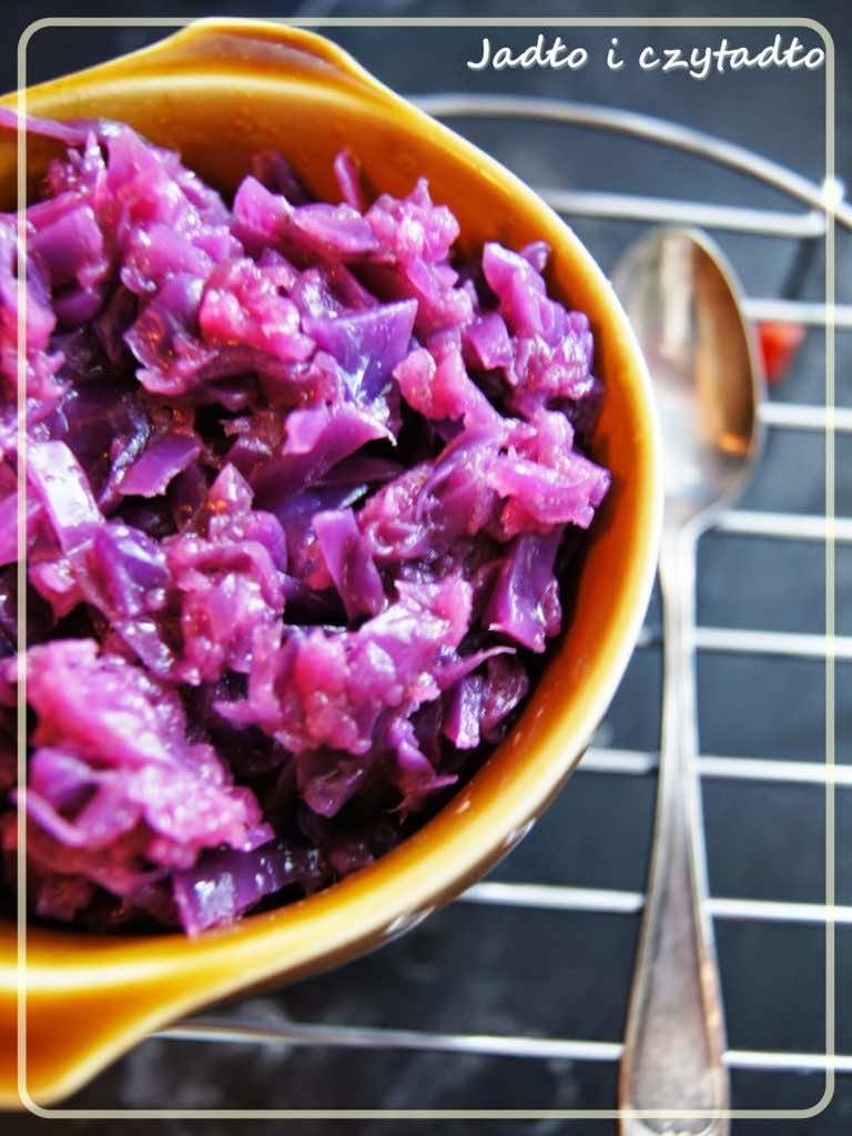 Kapusta modra zasmażana