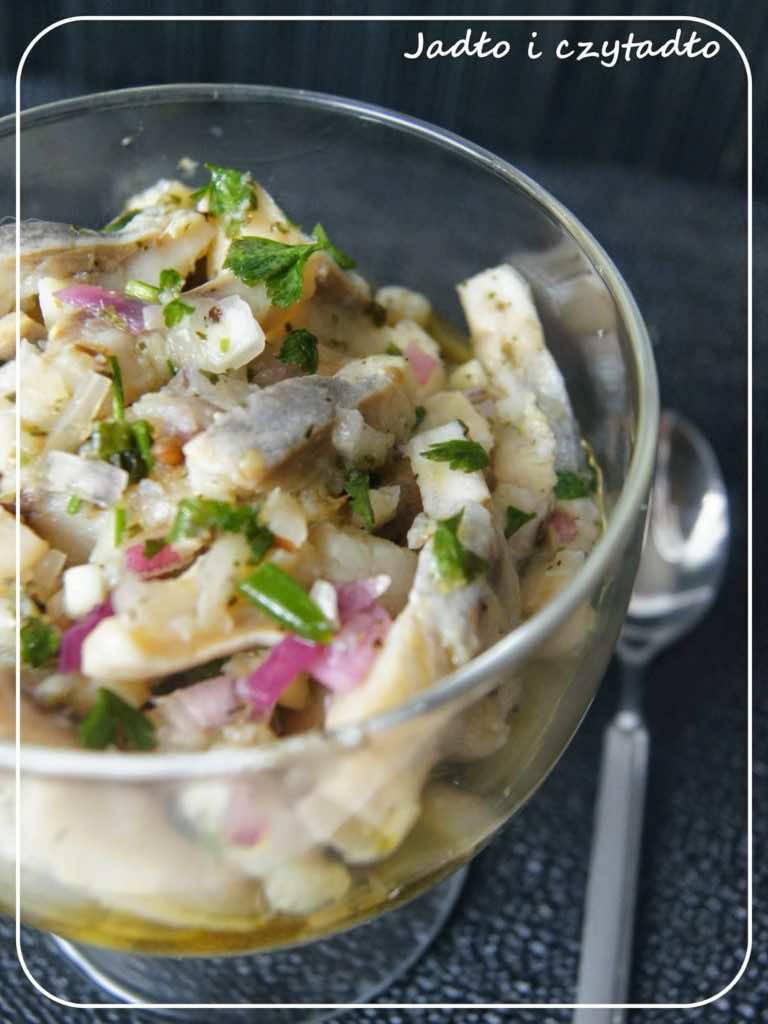 Śledzie w sosie ogrodowym