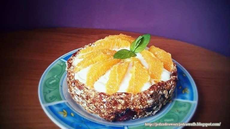 Tort z daktylowo-owsiany bez pieczenia!