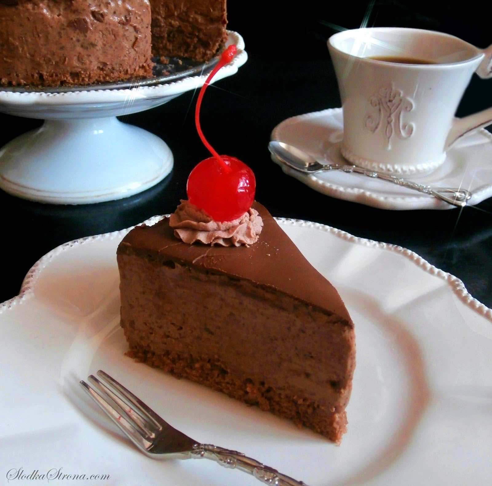 Czekoladowy Sernik na Zimno 11