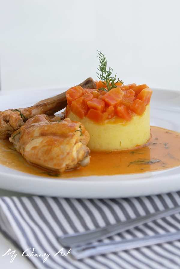 Babciny królik i duszona marchewka