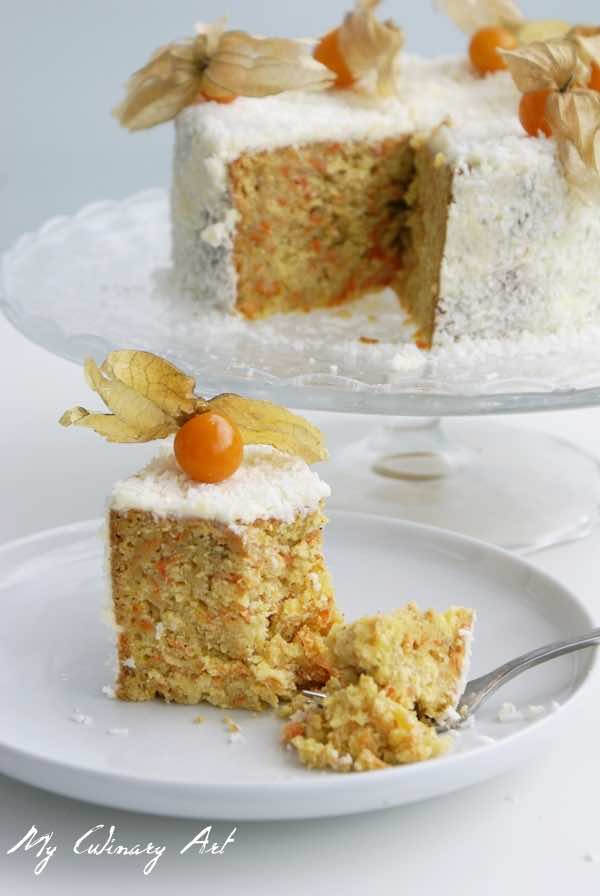 Ciasto marchewkowo-kokosowe