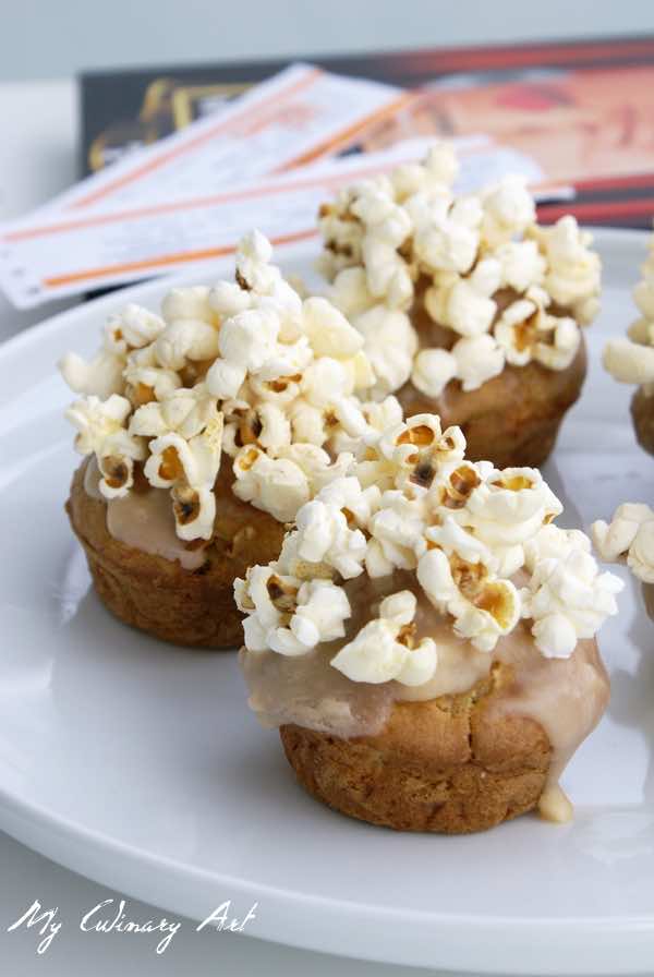 Wytrawne muffiny w bekonem, serem, karmelem i popcornem