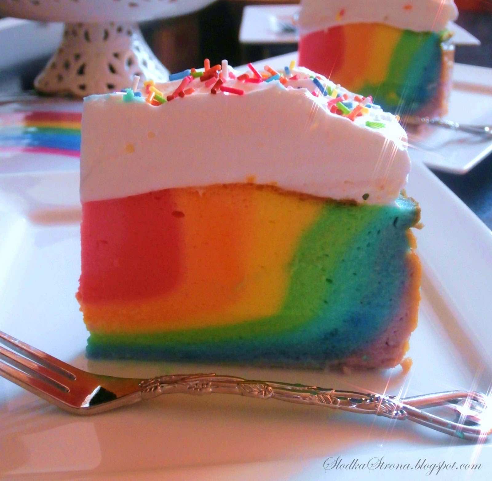 Sernik Tęczowy 2