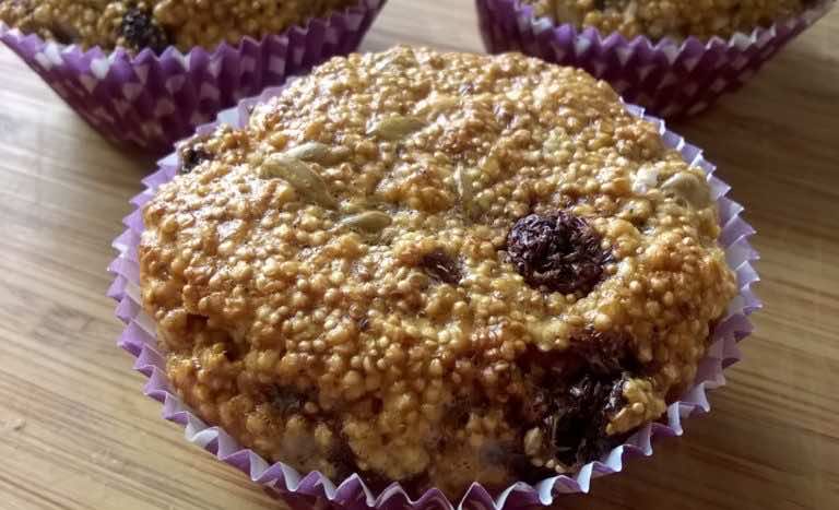 Muffiny amarantusowe