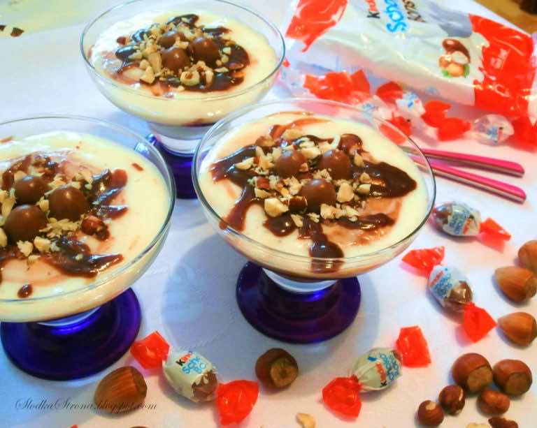 Deser z „Schoko Bons”
