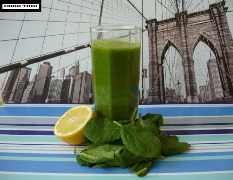 Cytrusowo – szpinakowy koktajl ANTYSTRESOWY