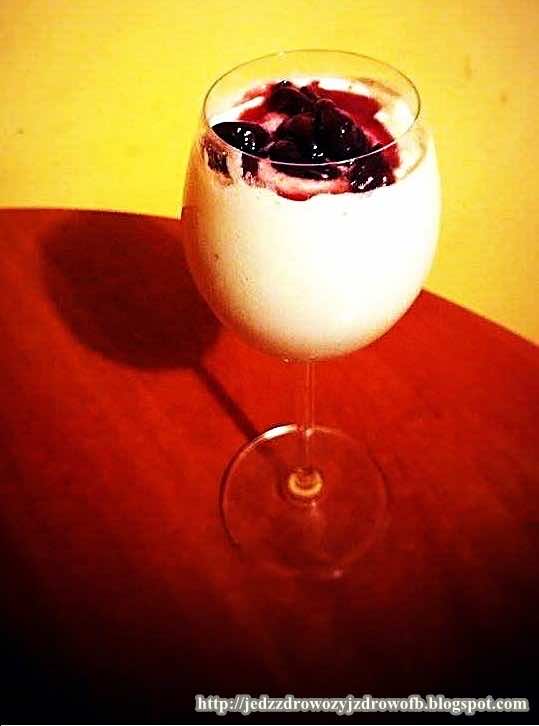 Serowe mrożone danie na deser i śniadanie :)