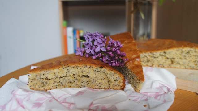 Muffinowe ciasto z makiem