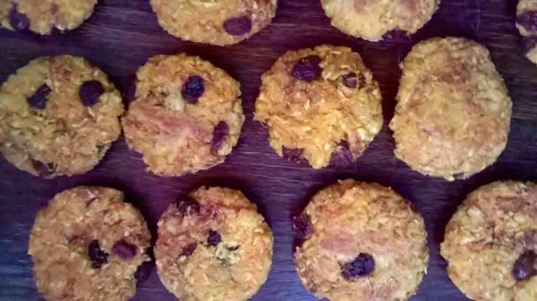 Ciasteczka jaglano – marchewkowe