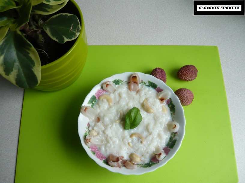 Ryż na mleku z miodem nawłociowym