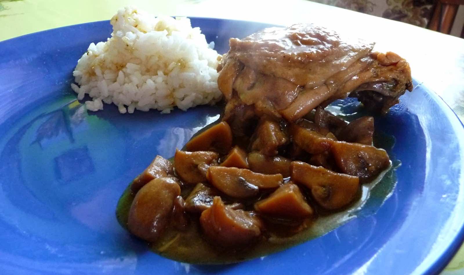 udka w sosie piczarkowym