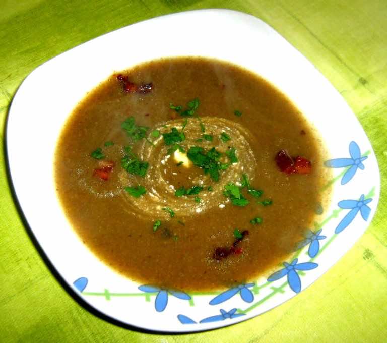 Krem pieczarkowy z boczkiem