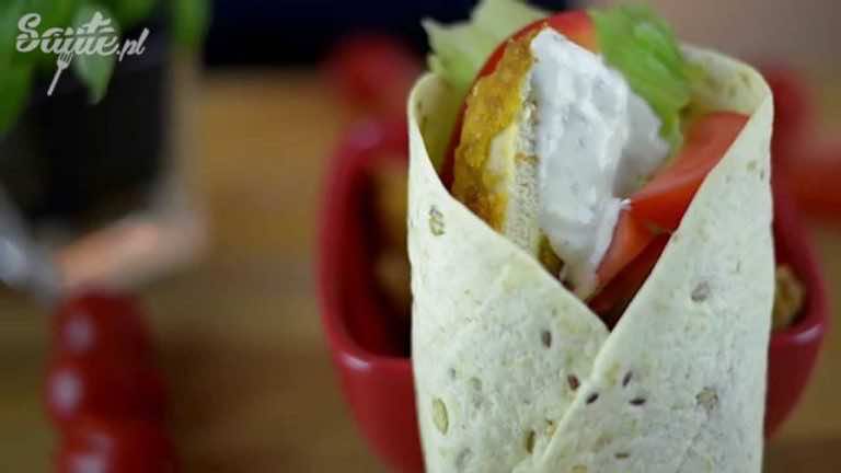 Tortilla z Kurczakiem i Warzywami