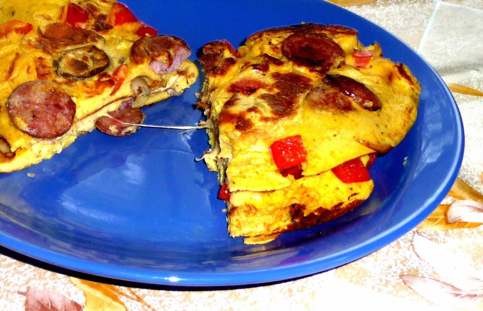 omlet śniadaniowy
