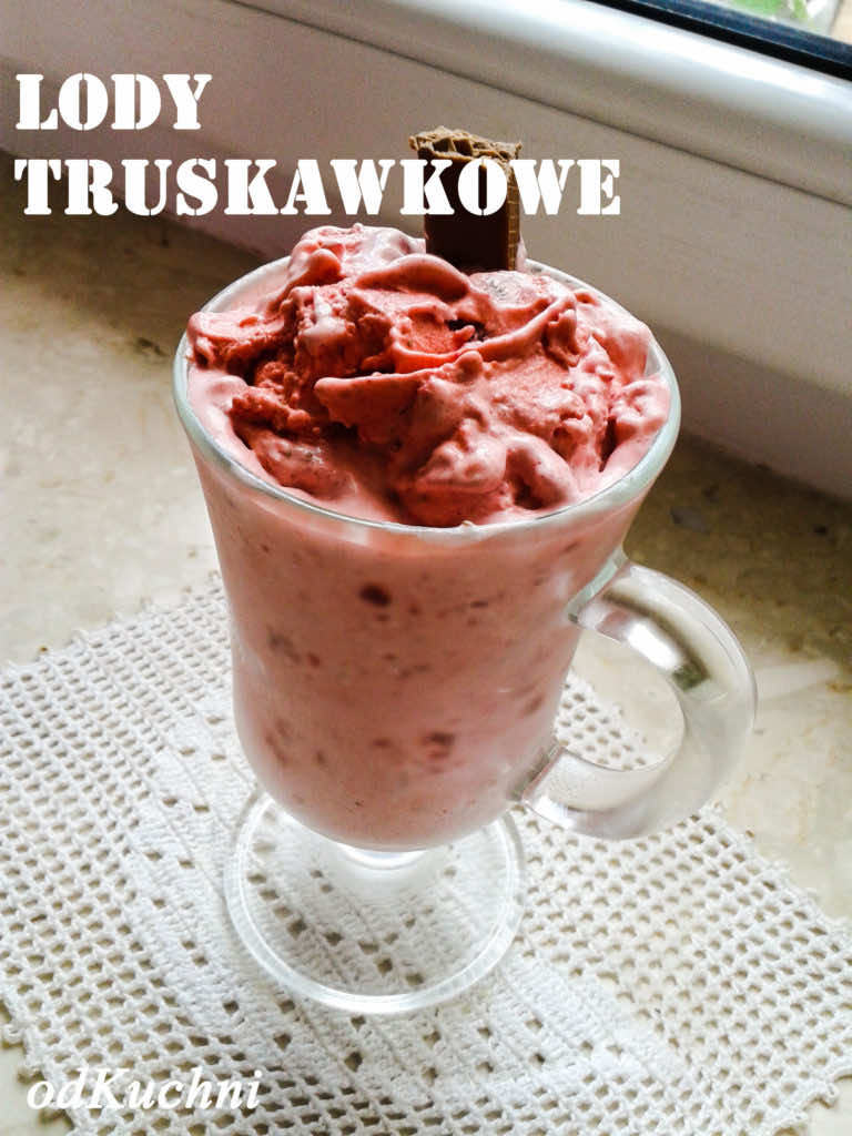 Domowe Lody Truskawkowe