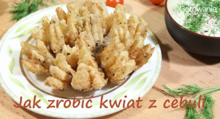 Jak zrobić kwiat z cebuli – super przekąska