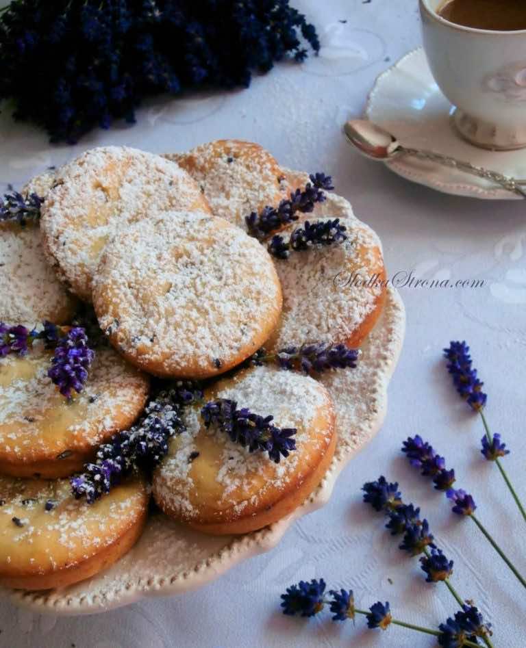 Ciasteczka z Lawendą