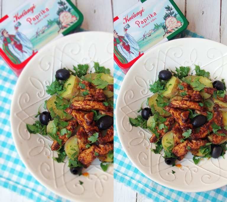 Młode ziemniaczki z dodatkami