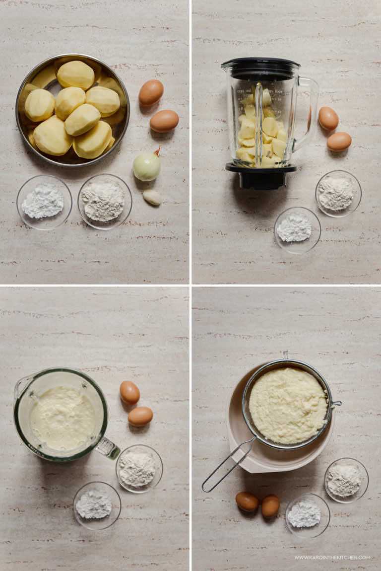 Placki ziemniaczane bez tarcia- z blendera