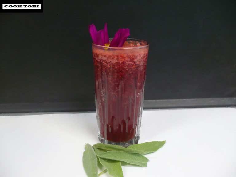 Mrożona zielona herbata WIŚNIOWA