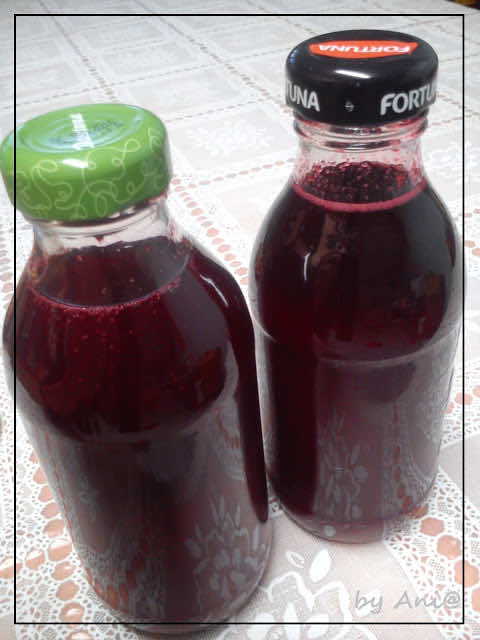 Sok z malin na zimę