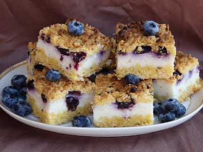 Ciasto styropian z borówką