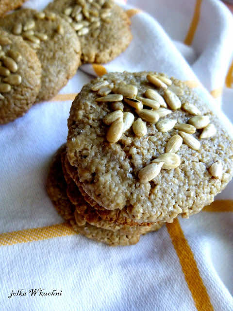 FIT Ciasteczka słonecznikowe – tylko 3 składniki