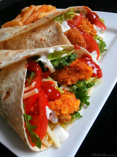 Domowy McWrap – Klasyczny Chrupiący Kurczak – jak z McDonald’s